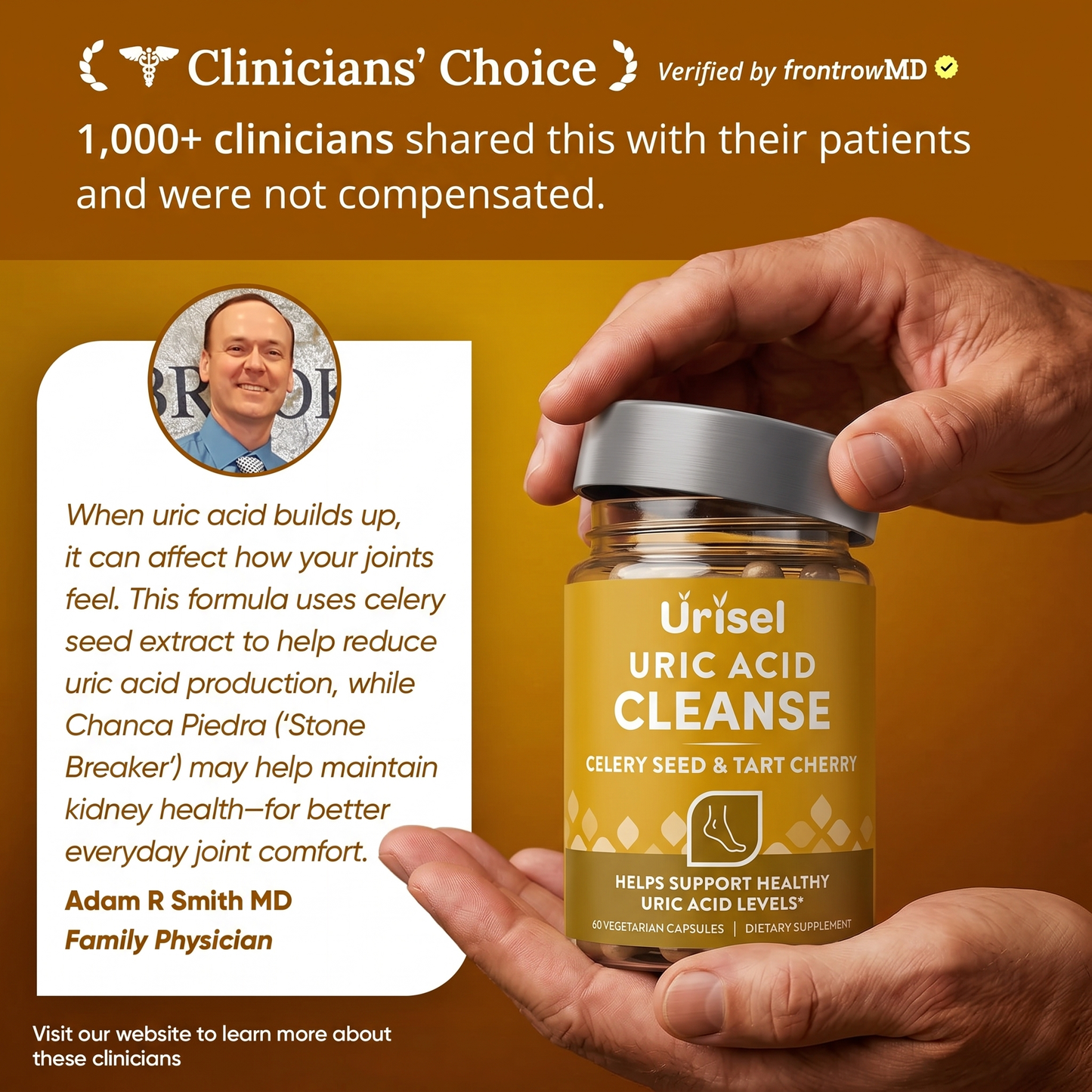 Urisel® Uric Acid Cleanse Capsules
