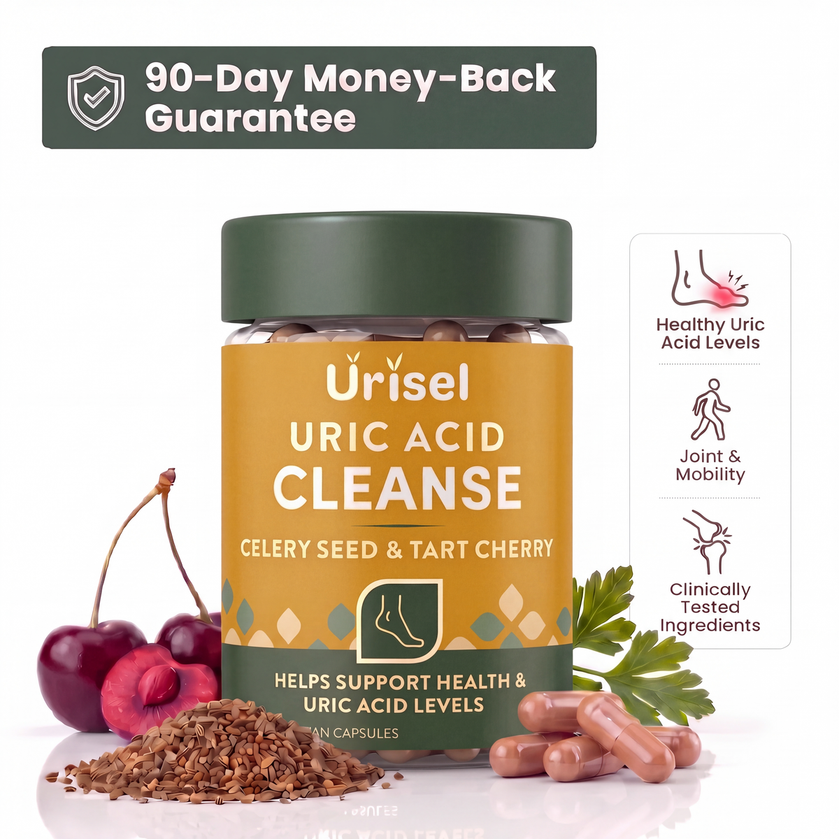Urisel® Uric Acid Cleanse Capsules