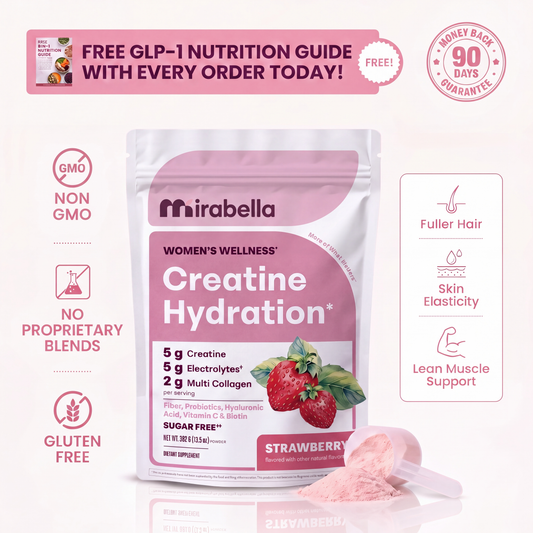 Mirabella™ GLP-1 Support Powder — Creatine + Collagen