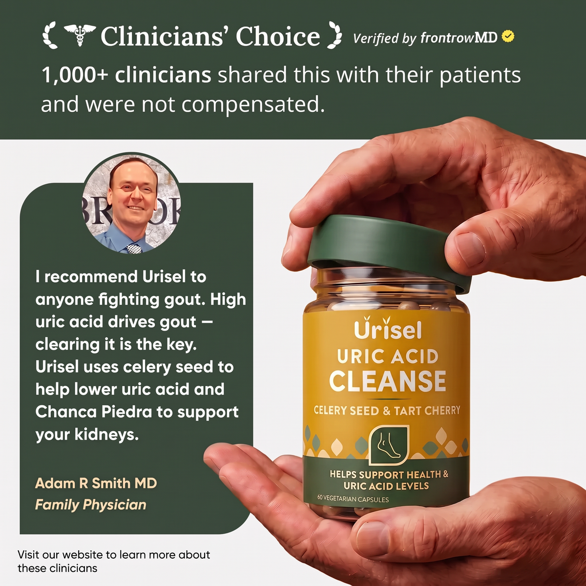 Urisel® Uric Acid Cleanse Capsules